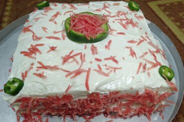 Sandwich Cake Recipe | Mayo Sandwich Cake With Bread Slice | Sandwich Cake Recipe For Lunch Box