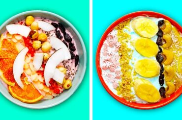 36 DELICIOUS YET HEALTHY RECIPES FOR YOU || FOOD DECOR IDEAS AND TIPS