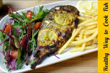 Healthy Low Calorie Fish and Chips Recipe | Easy recipe perfect for dinner or lunch