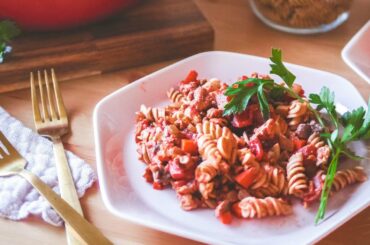 HEALTHY MEAL PREP ≫ VEGAN Tempeh bolognese pasta recipe | easy and quick | healthy dinner ideas!