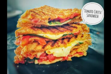Cheese Tomato Sandwich | चीज टोमैटो सैंडविच | Easy & Quick Sandwich Recipe