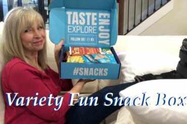Variety Fun Snack Subscription Box....Classic Snacks? Healthy Snacks?