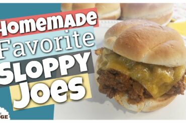 HOMEMADE SLOPPY JOE'S || Family Favorite Recipe || Quick and Easy Dinner Idea || The Family Fudge