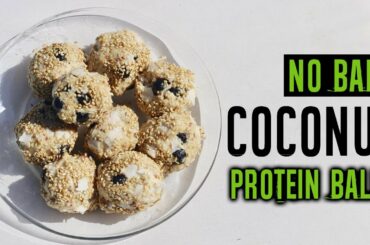 How To Make Coconut Protein Balls (NO BAKE PROTEIN SNACK RECIPE) | LiveLeanTV
