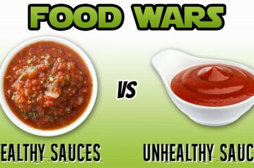 Healthy Sauces vs Unhealthy Sauces (KETCHUP, HOT SAUCE, SALSA, BBQ) | LiveLeanTV