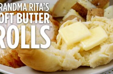 How to Make Grandma Rita's Soft Butter Rolls | Bread Recipes | Allrecipes.com
