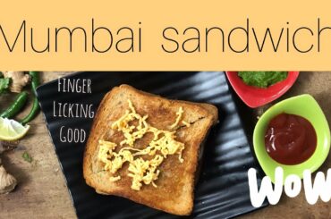 BOMBAY SANDWICH ||| Healthy tasty meal -MY RECIPE MY STYLE || Hindi and English [sandwich]