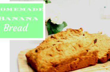 BEST Homemade Banana Bread Without Sugar | Easy Healthy Option