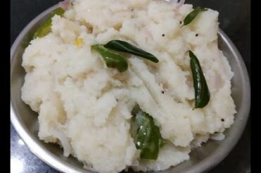 White Rava Upma Recipe / Easy Simple Morning Breakfast, Night Dinner Recipes in Tamil / Tiffin Items