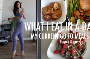 FULL DAY OF EATING | My Current Healthy & Staple Meals