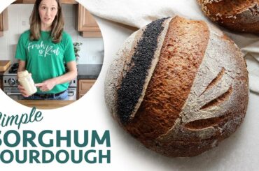 Simple Sorghum Sourdough - Part 1 (Gluten-Free Vegan Bread)