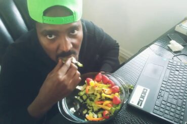 Man VS Salad  Episode 19 PART 4  How to make a super delicious healthy salad