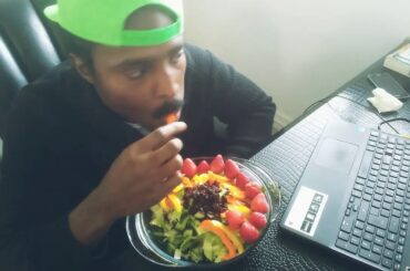 Man VS Salad  Episode 19 PART 3  How to make a super delicious healthy salad