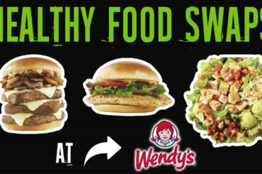 Healthiest Foods At Wendy’s And The Worst (HEALTHY FOOD SWAPS AT WENDY'S) | LiveLeanTV