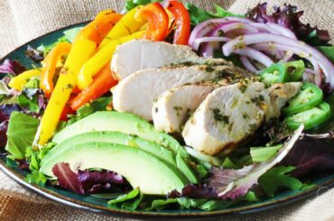 Mojo Grilled Chicken Salad