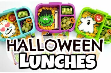 School Lunch Ideas For HALLOWEEN 🎃 QUICK & EASY Lunches For Kids