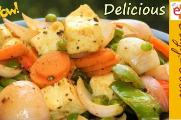 एक चम्मच तेल में बनाये हेल्दी सब्जी Instant Sabji Recipe | Weight Loss Recipe