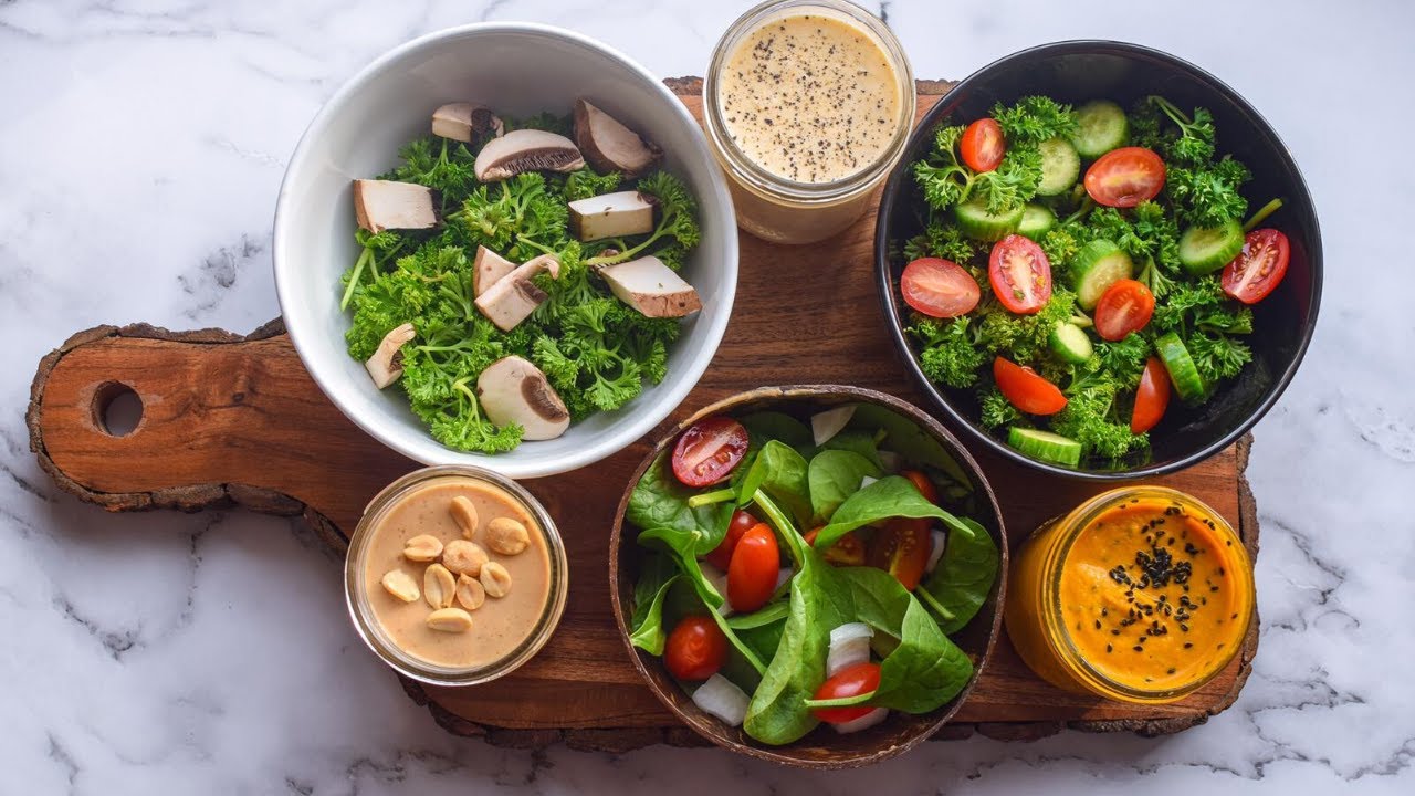 3 Simple & Tasty Salad Dressing Recipes! (Vegan/Gluten-free) 3 Simple & Tasty Salad Dressing Recipes! (Vegan/Gluten-free)