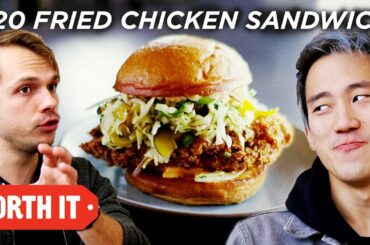 $5 Fried Chicken Sandwich Vs. $20 Fried Chicken Sandwich