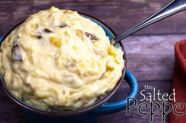 Cheesy Garlic Mashed Potatoes ~ Ninja Foodi or Instant Pot Recipe