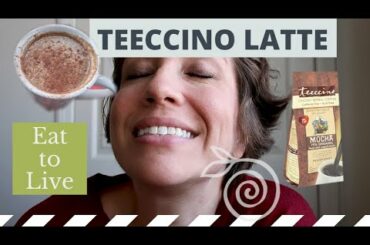 Teeccino Latte Recipe (No Caffeine Coffee Alternative!) // Eat to Live // Nutritarian