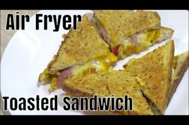 Air Fryer Hot Dog Toasted Sandwich