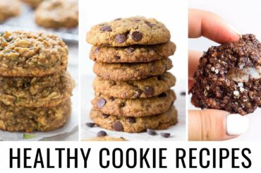 HEALTHY COOKIE RECIPES | 3 different ways