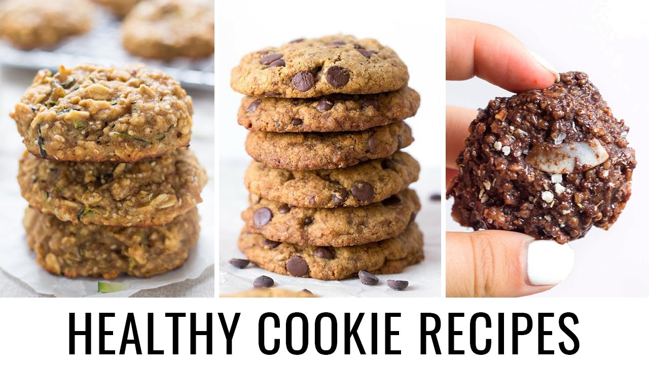 HEALTHY COOKIE RECIPES | 3 different ways HEALTHY COOKIE RECIPES | 3 different ways
