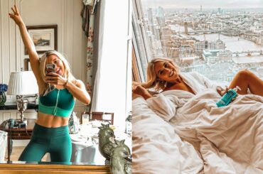 MY HEALTHY DAILY ROUTINE, WHAT I EAT IN A DAY + MY WORKOUTS - AT MY LONDON HOME AD