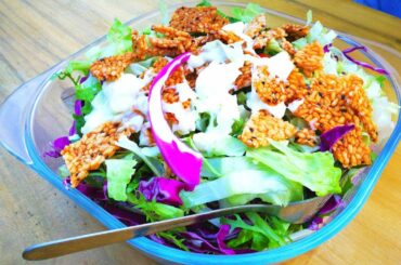 how to cook healthy recipes Takemoto salad(in takemoto handmade wood eyewear 4# sutdio)