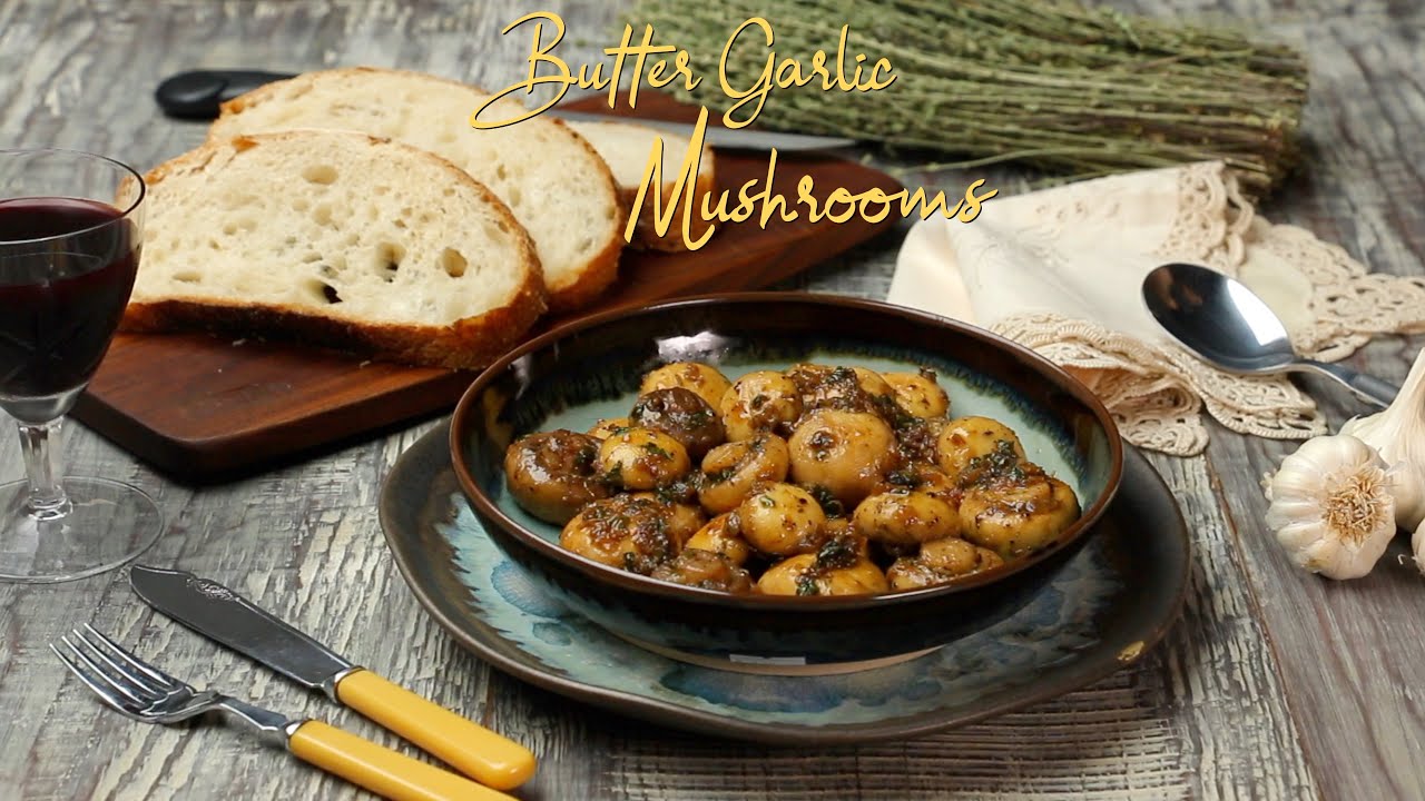 Butter Garlic Mushrooms | Garlic Mushrooms Recipe | Quick and Easy Recipes Butter Garlic Mushrooms | Garlic Mushrooms Recipe | Quick and Easy Recipes