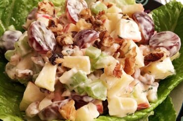 Waldorf Salad Recipe • New York's Famous Salad! - Episode #107