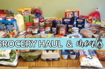 GROCERY HAUL and EASY DINNER IDEAS