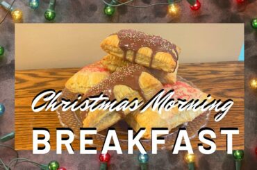 Homemade Pop Tarts || CHRISTMAS MORNING BREAKFAST IDEAS || Budget Friendly & Delicious