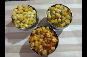 Corn Masala Varieties | Perfect for kid's party | Quick and tasty snacks
