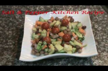 Salad  -  Easy Healthy Salad Recipe