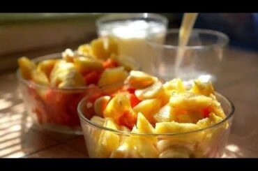 Healthy food without fire Full vitamins and proteins