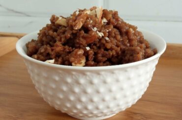 Lapshi  Lapsi  Healthy Maharashtrian Sweet Sheera  Recipe by Archana in Marathi