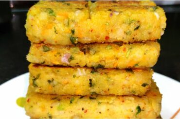 అటుకులతో ఓసారి వెరైటీ స్నాక్ చేసి చేయండి | Poha Namkeen Cake- Crispy Poha Recipes| Poha Namkeen Cake