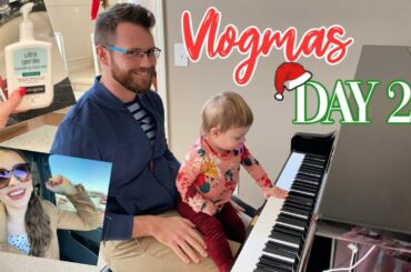 Vlogmas Day 21 // Easy + Healthy-ish Dinner, Shopping + PIANO!