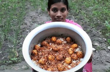 Eggs Biryani Recipe | Aanda Biriany | Dimer Biryani Recipes Cooking By Street Village Food