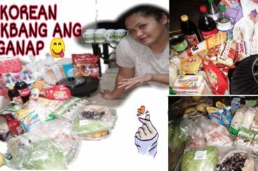 Grocery Haul For Noche Buena / Korean Food