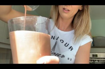 Quick healthy breakfast with all the macros!