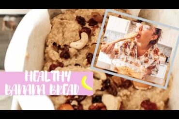 LET'S GET BAKED / healthy banana bread recipe (gluten free, sugar free, dairy free)