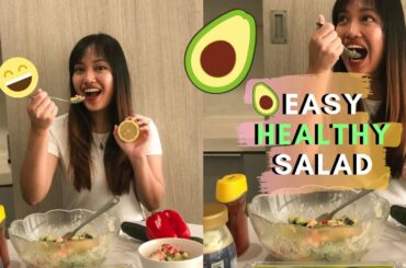 I tried to make a healthy salad