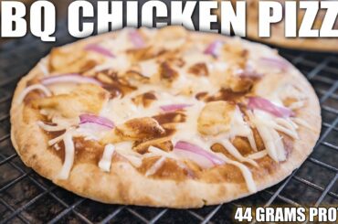 BBQ Chicken Pita Pizza | High Protein Low Carb Recipe