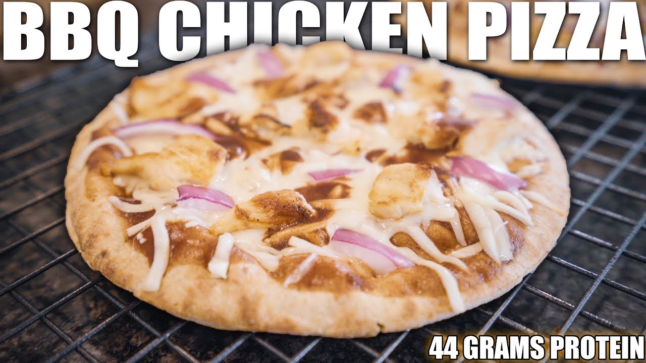 BBQ Chicken Pita Pizza | High Protein Low Carb Recipe BBQ Chicken Pita Pizza | High Protein Low Carb Recipe
