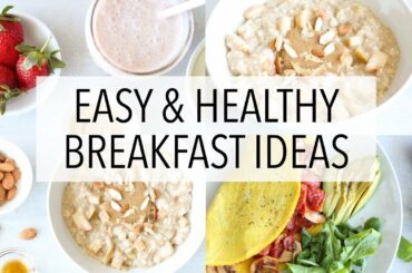 3 Healthy & easy breakfast ideas  افكار لفطور صباحي صحي وسهل