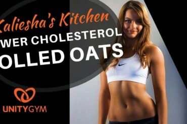 How To Lower Cholesterol Naturally - Healthy Oats Porridge Breakfast