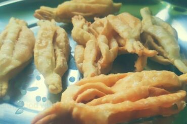 Christmas special / flower puff / Healthy food with shashi